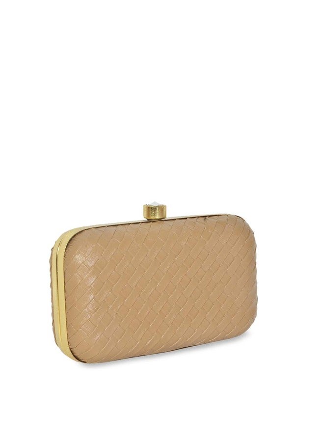 DUCHESS Women Gold Clutch - Image 2